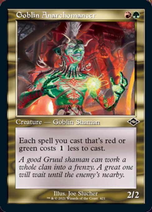 Goblin Anarchomancer - Foil-Etched