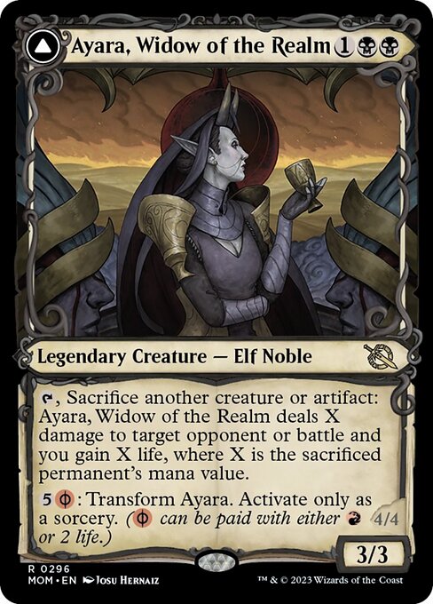 Ayara, Widow of the Realm - Foil
