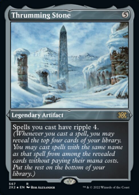 Thrumming Stone - Foil Etched