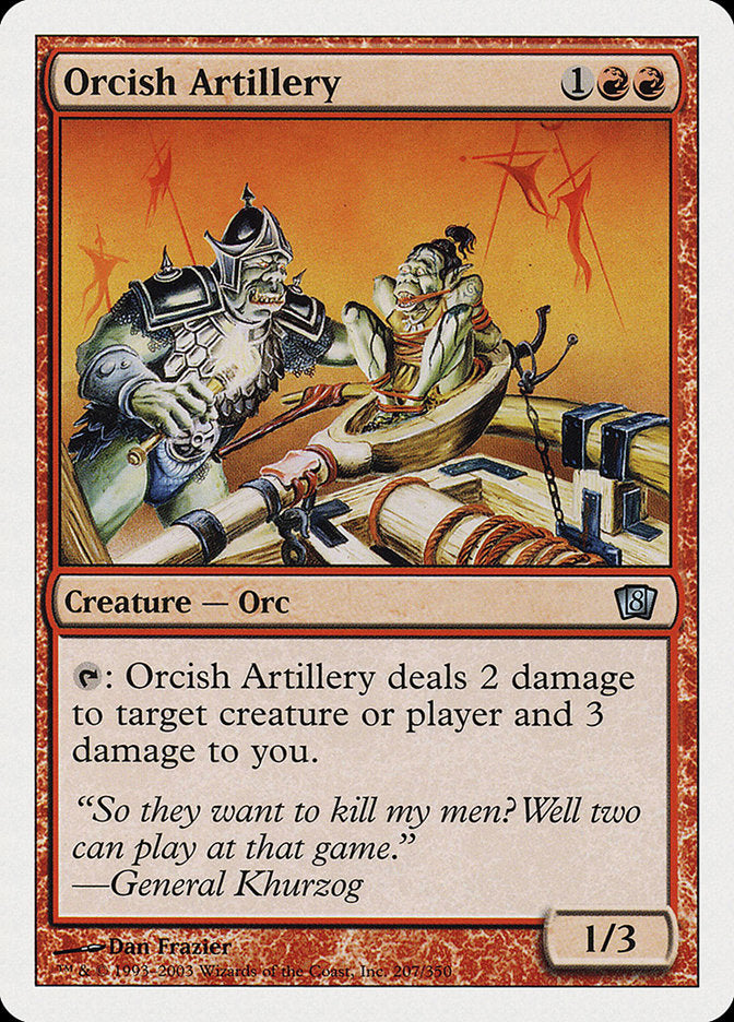 Orcish Artillery - Foil