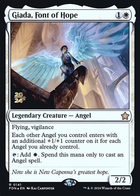 Giada, Font of Hope - Foil - Prerelease Promo