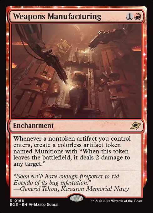 Weapons Manufacturing - Foil
