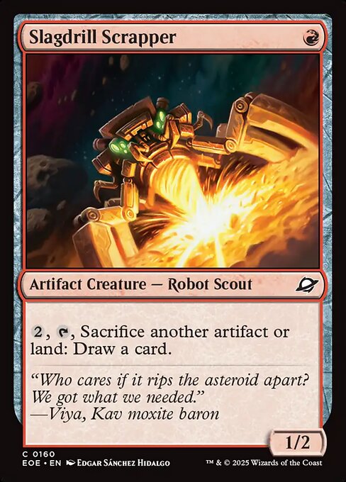 Slagdrill Scrapper - Foil