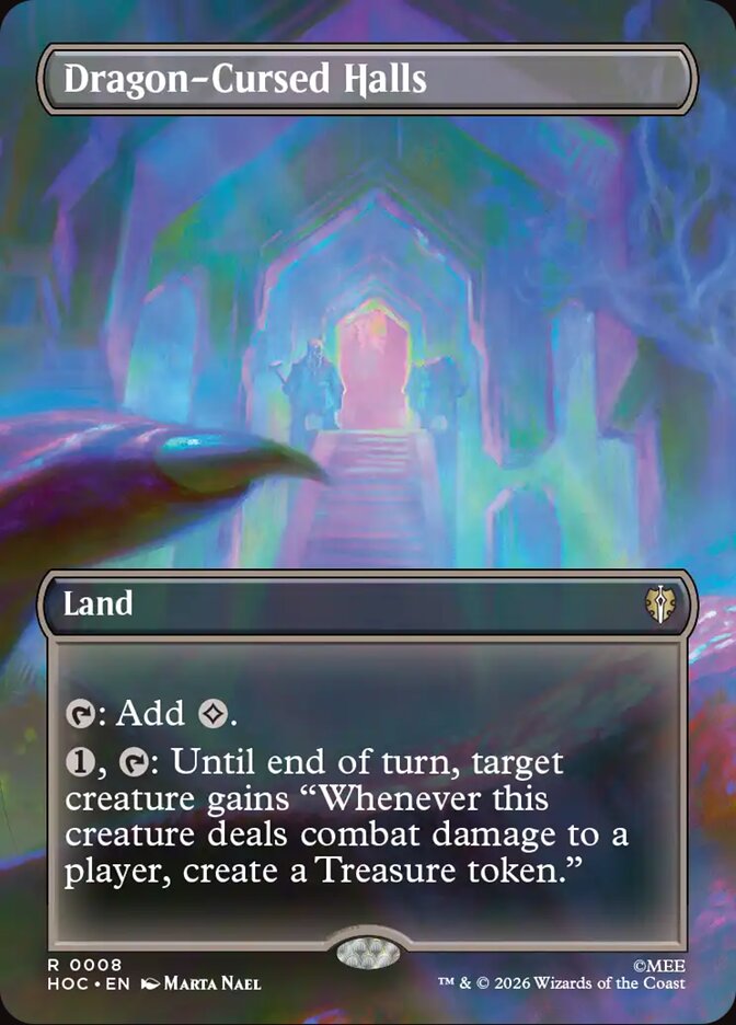 Dragon-Cursed Halls - Foil