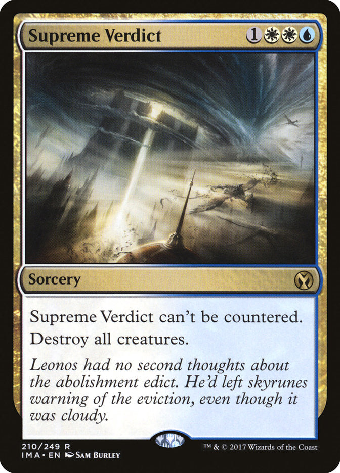 Supreme Verdict - Foil