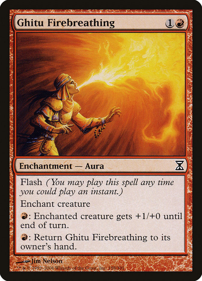 Ghitu Firebreathing - Foil