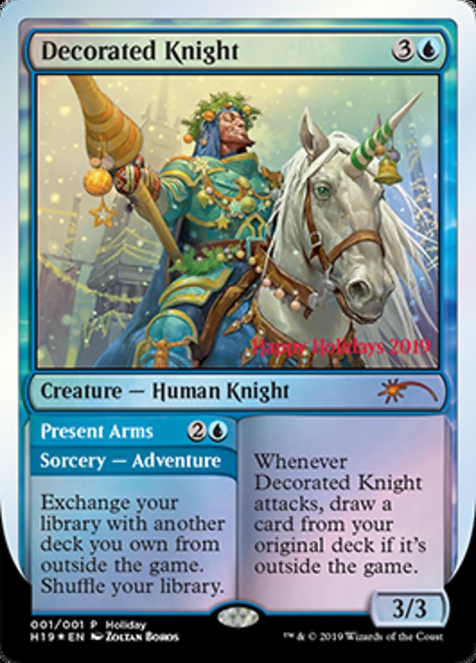 Decorated Knight - Foil - Holiday Promo