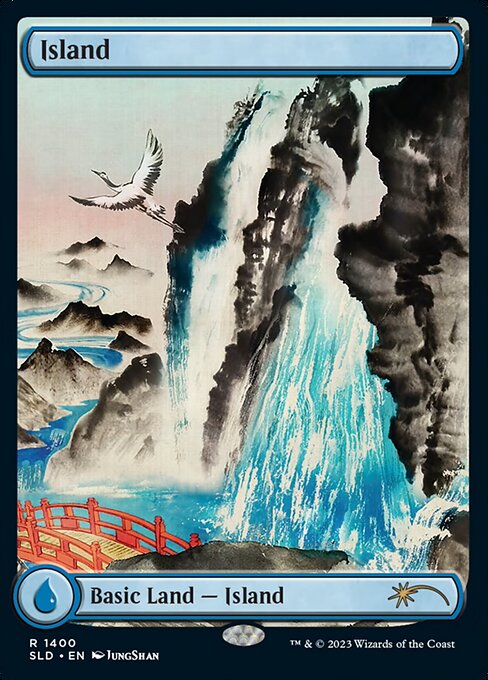 Island (1400) Full Art - Foil