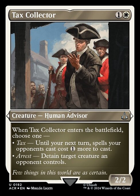 Tax Collector - Foil-Etched