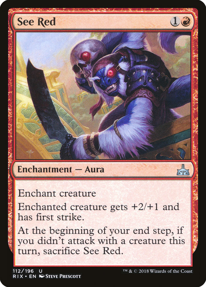 See Red - Foil