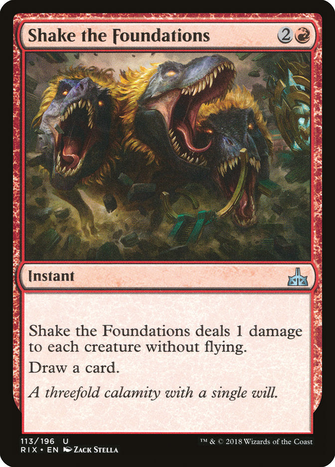 Shake the Foundations