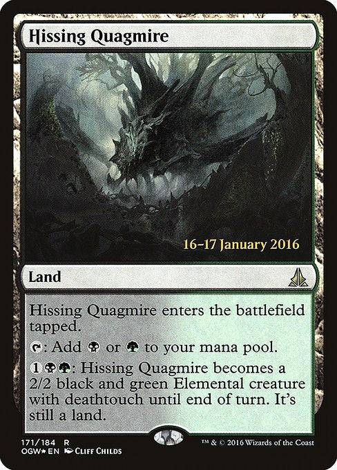 Hissing Quagmire - Foil - Prerelease Promo