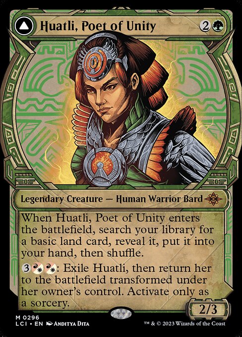 Huatli, Poet of Unity - Foil
