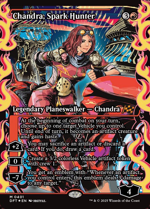 Chandra, Spark Hunter - Foil