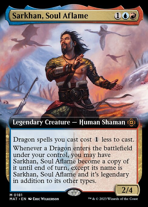 Sarkhan, Soul Aflame - Foil