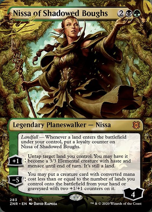 Nissa of Shadowed Boughs - Foil
