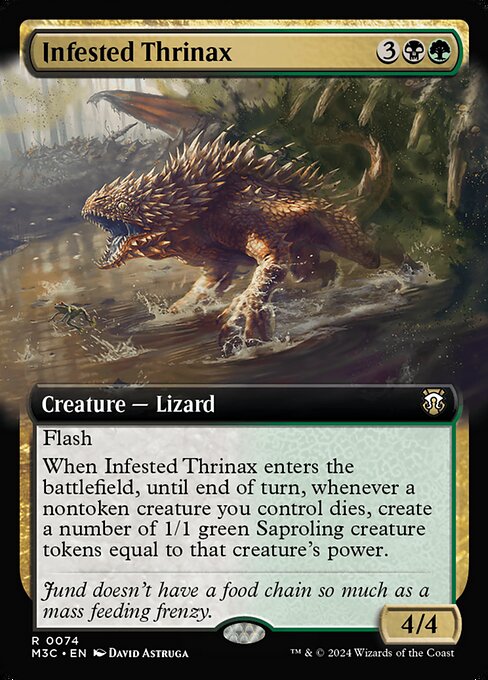 Infested Thrinax - Ripple Foil