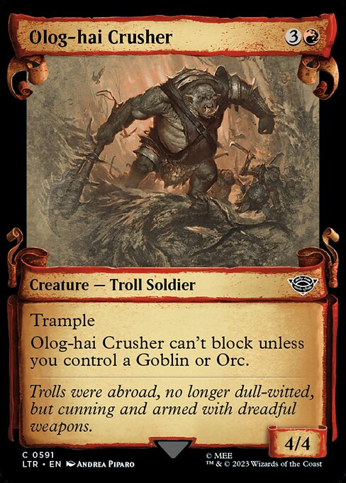 Olog-hai Crusher - Silver Foil