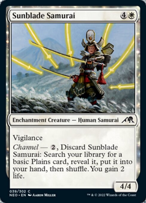 Sunblade Samurai - Foil