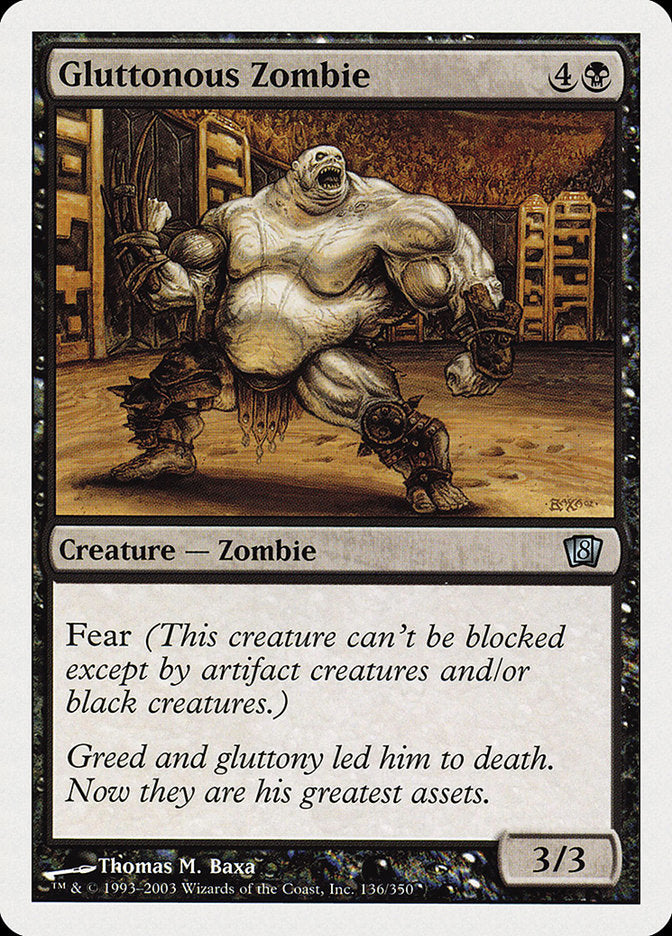 Gluttonous Zombie - Foil