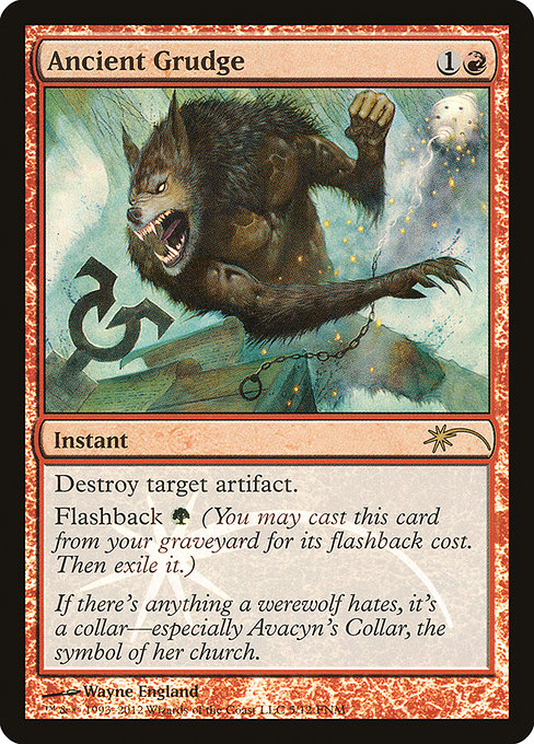 Ancient Grudge - Foil - FNM Promo