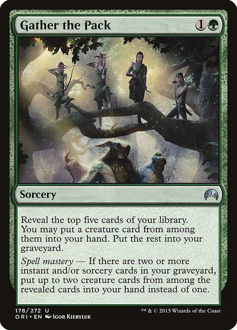 Gather the Pack - Foil