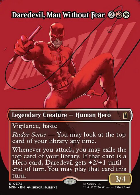 Daredevil, Man Without Fear - Foil