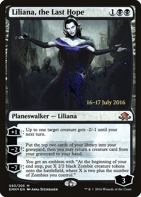Liliana, the Last Hope - Foil - Prerelease Promo