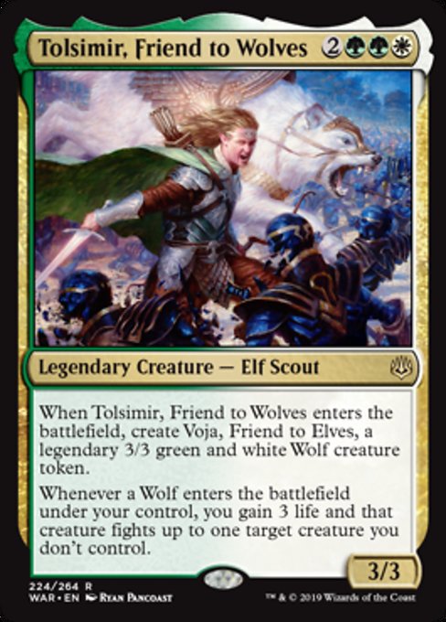 Tolsimir, Friend to Wolves - Foil