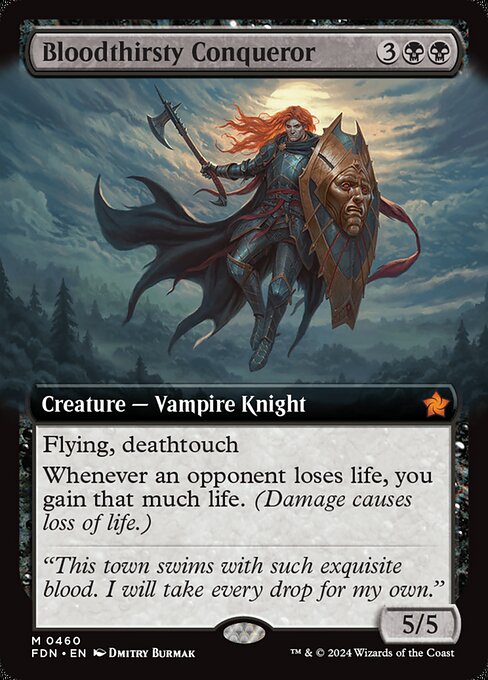 Bloodthirsty Conqueror - Foil