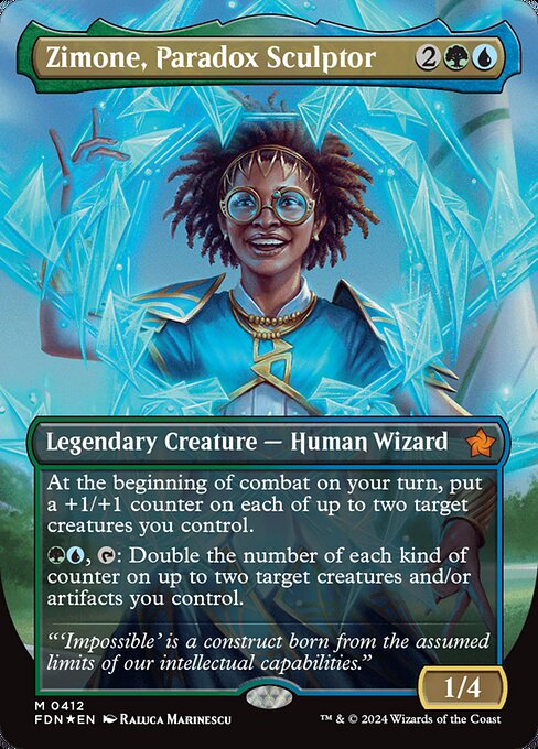 Zimone, Paradox Sculptor - Mana Foil