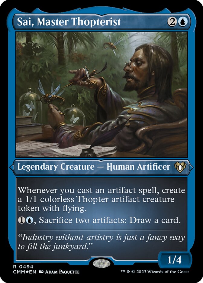 Sai, Master Thopterist - Foil-Etched