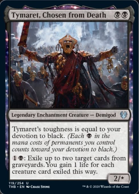Tymaret, Chosen from Death - Foil