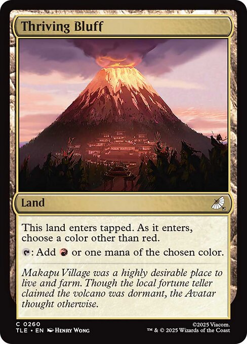 Thriving Bluff - Foil