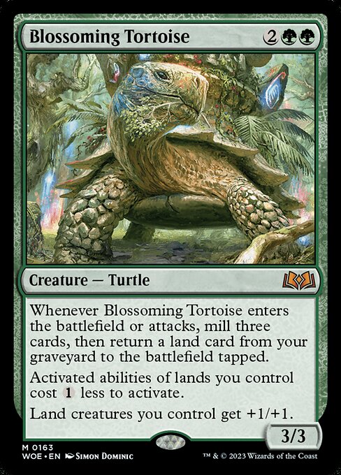 Blossoming Tortoise - Foil