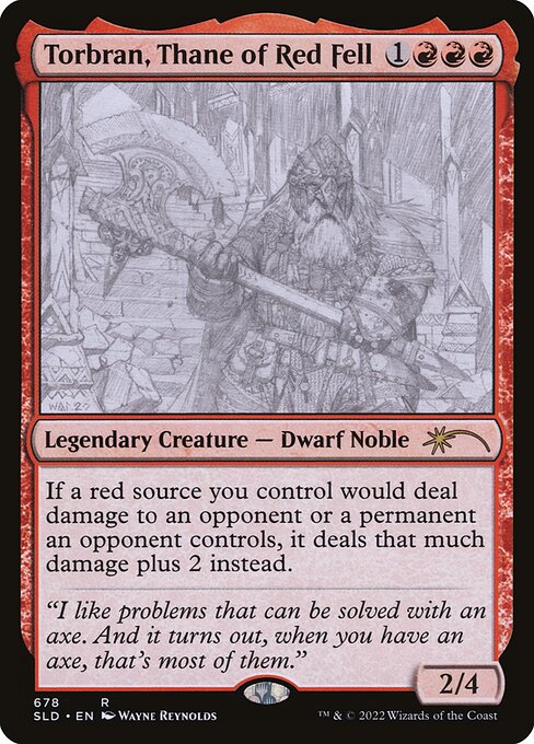 Torbran, Thane of Red Fell  (678) - Foil