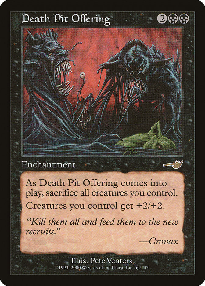 Death Pit Offering - Foil
