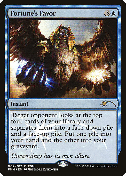 Fortune's Favor - Foil - FNM Promo