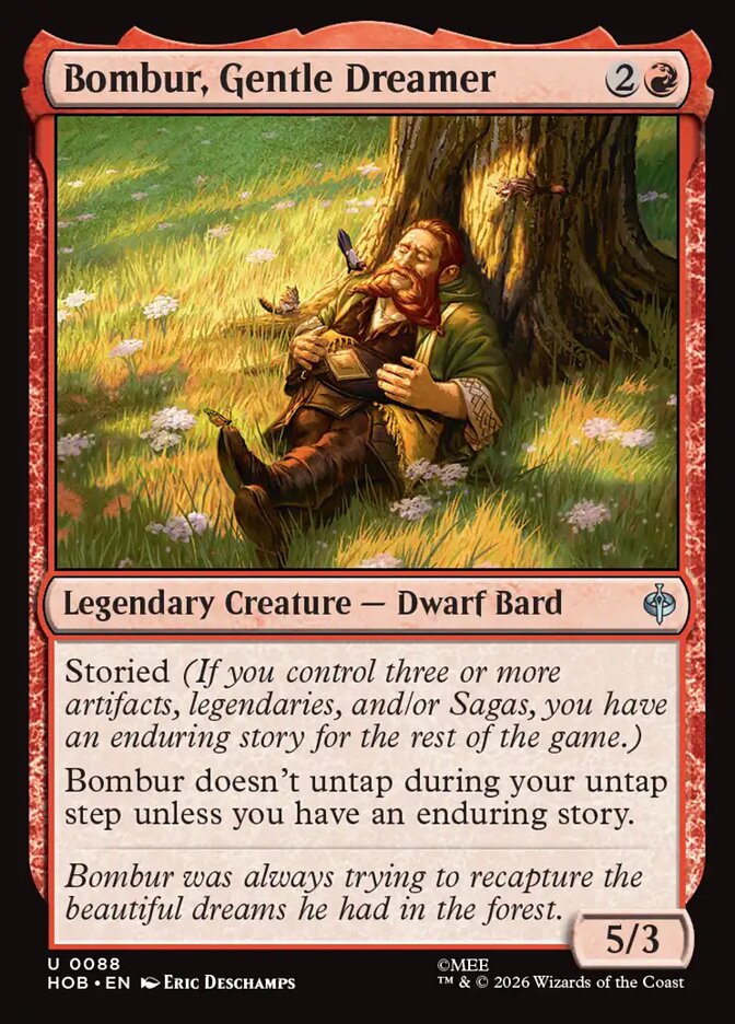 Bombur, Gentle Dreamer - Foil