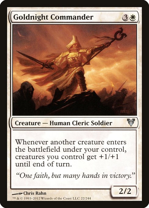 Goldnight Commander - Foil