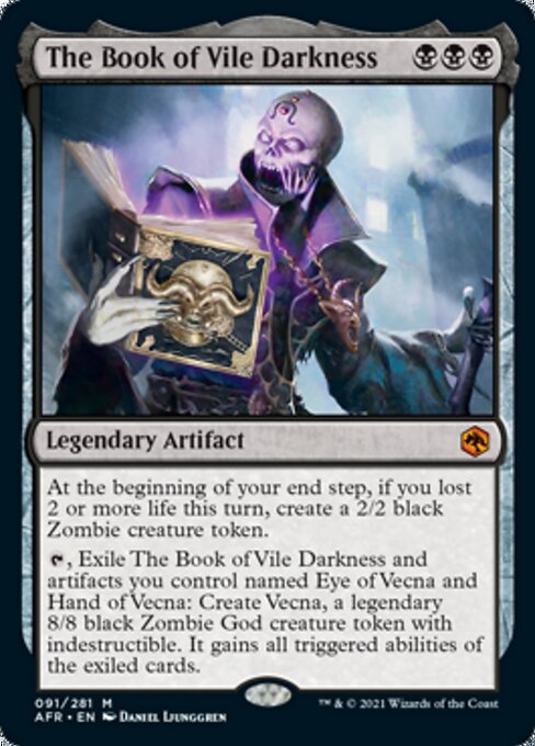 The Book of Vile Darkness - Foil