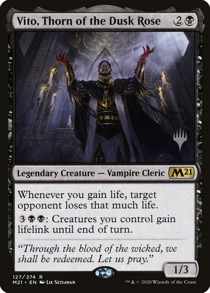 Vito, Thorn of the Dusk Rose - Promo Pack