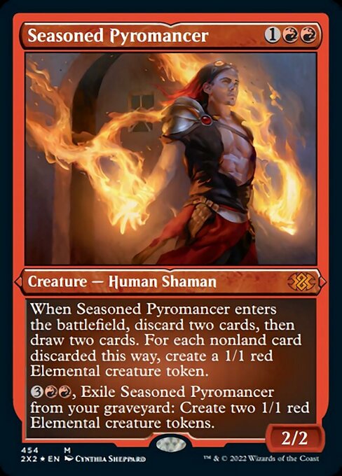 Seasoned Pyromancer - Foil Etched