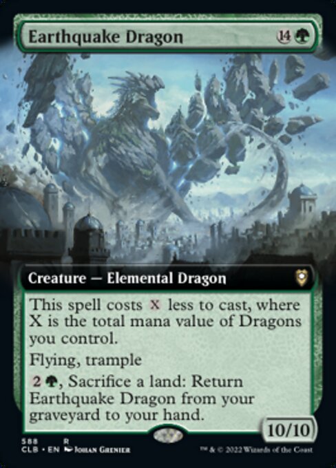 Earthquake Dragon - Foil