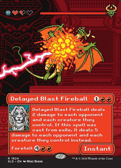Delayed Blast Fireball - Foil