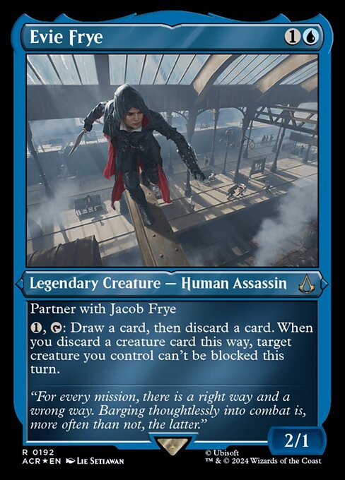 Evie Frye - Foil-Etched