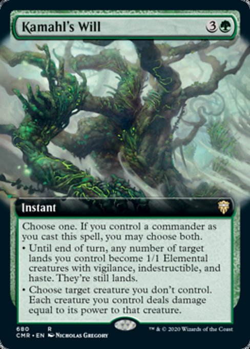 Kamahl's Will - Foil