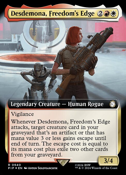 Desdemona, Freedom's Edge - Surge Foil