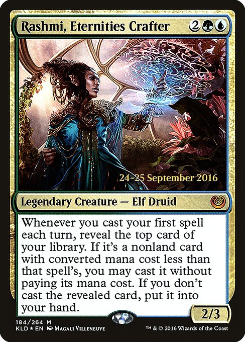 Rashmi, Eternities Crafter - Foil - Prerelease Promo