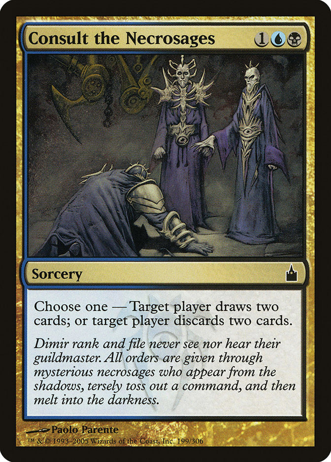 Consult the Necrosages - Foil